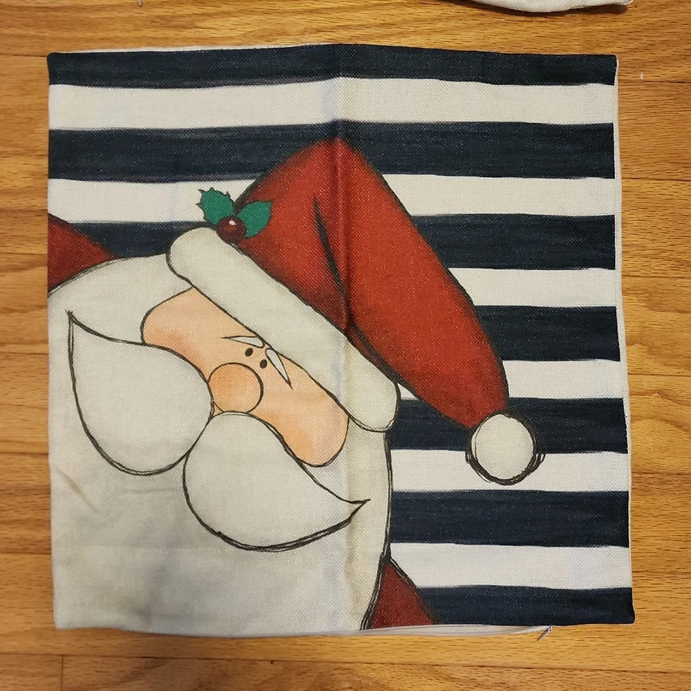 Throw Pillow Covers for Christmas, NEW 3 Pack